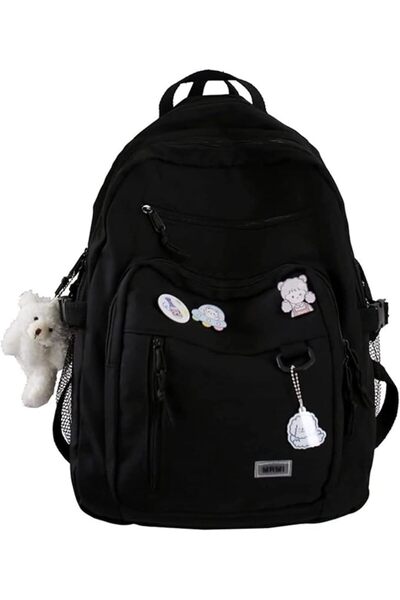 GENERAL Cute Aesthetic Backpacks, School Backpack Teen Lightweight College Da...