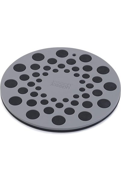 Joseph Joseph Spot-On Set of 2 Silicone Trivets, One Size, Gray
