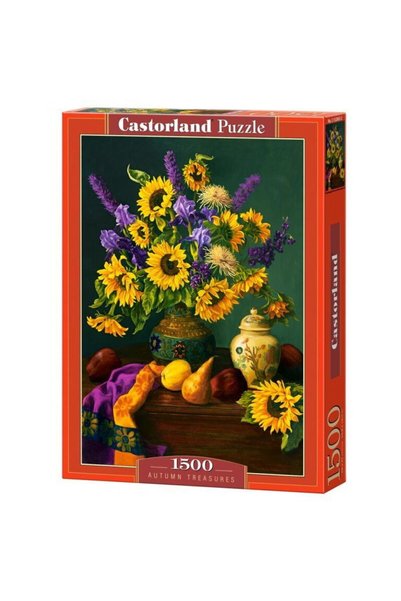 Castor Puzzle 1500 pieces Autumn Treasures