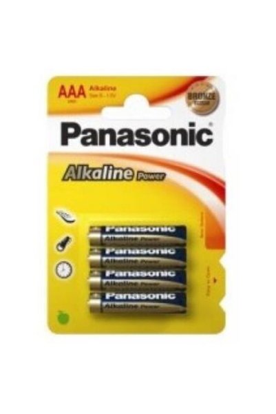 PANASONIC Alkaline Photo Batteries LR03APB/4BP, 1.5 V, 4 pcs