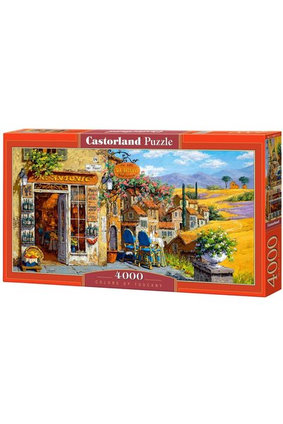 Castor Puzzle Castorland Colors of Tuscany, 4000 piese