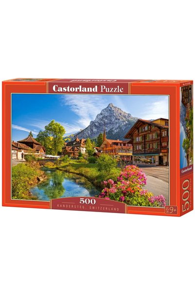 Castor Puzzle Castorland Kandersteg, 500 piese
