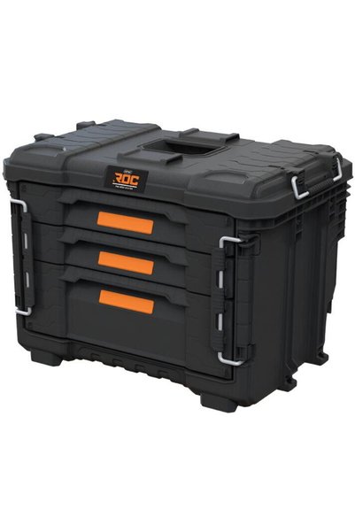 Keter toolbox xl 3 drawers, polypropylene, 10.8 kg, black