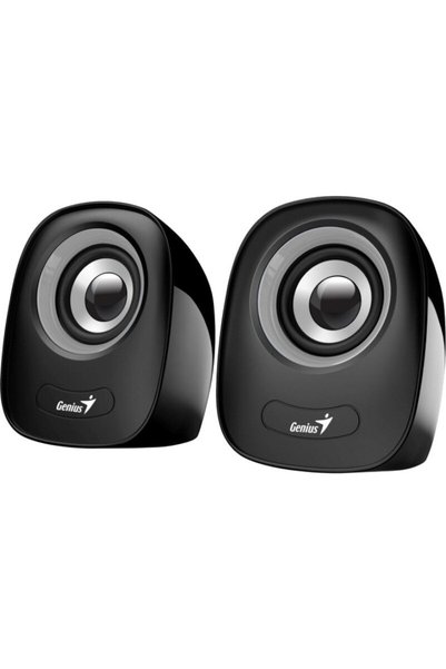 GENIUS Boxa SP-Q160 2.0 Μαύρο Γκρι