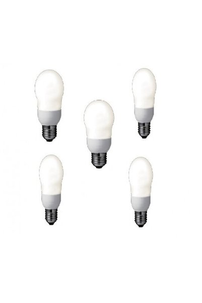 PANASONIC Bec economic EFA8E27HD-5, putere lampa 8W, echivalent pentru incand...