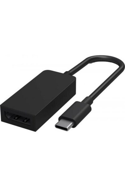 SPACE&R Adaptor distanțier SP-CM-DPF-01, DisplayPort - USB-C, Negru
