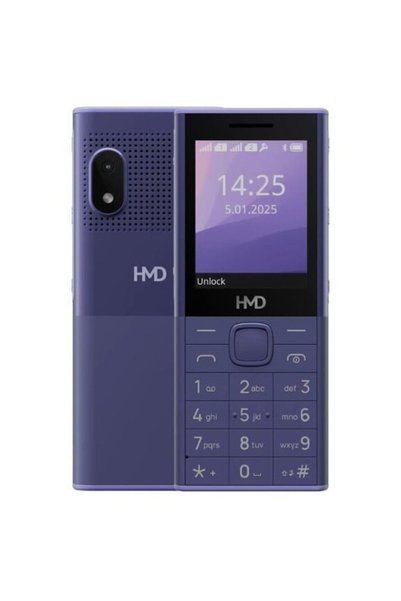 Hmd Mobile phone 150 Music (TA-1703), 8MB RAM, 32GB, Dual SIM, 3G, Purple