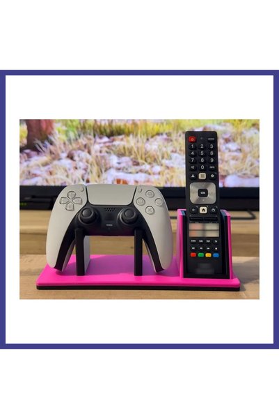 Generic Brand 3D Printing Game Handle and Tv Controller Stand Dual Compartmen...