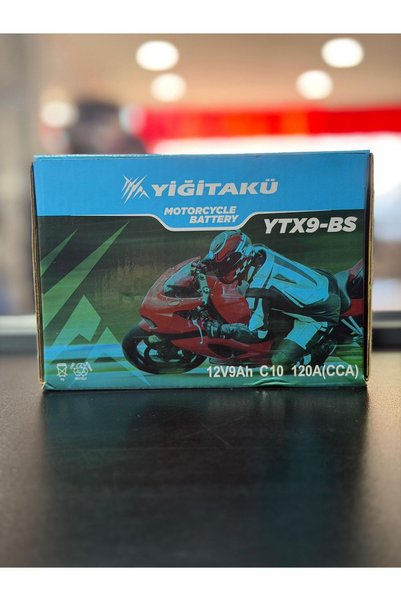 YİĞİT AKÜ 12V 9Ah Motosiklet Aküsü