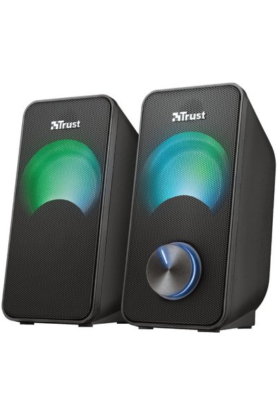 Trust Arys Compact RGB 2.0 Speaker Set, Negru