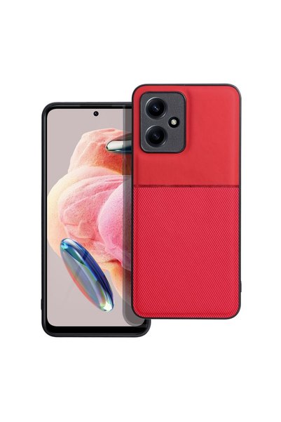 NOBLE Husă de protecție pentru Redmi Note 12 5G, roșie