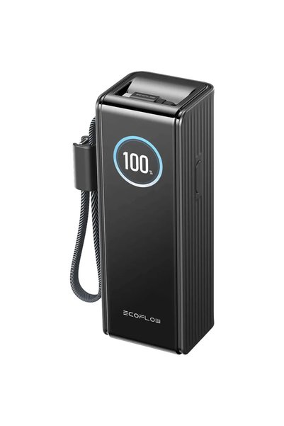 EcoFlow Baterie externa RAPID 25000 mAh, 170W, cabluri incorporate de 100W, N...