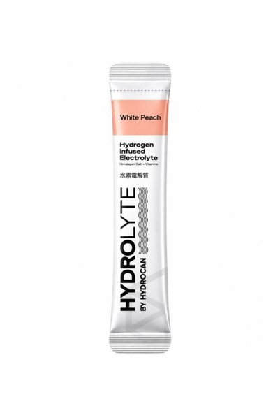 Hydrolyte White Peach Hydrogen Infused Electrolyte 4.5g