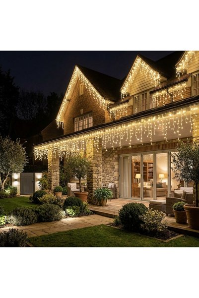 sekizgen led SAÇAK LED DIŞ MEKAN ÇAKARLI YILBAŞI DÜĞÜN ORGANİZASYON AYDINLATMA