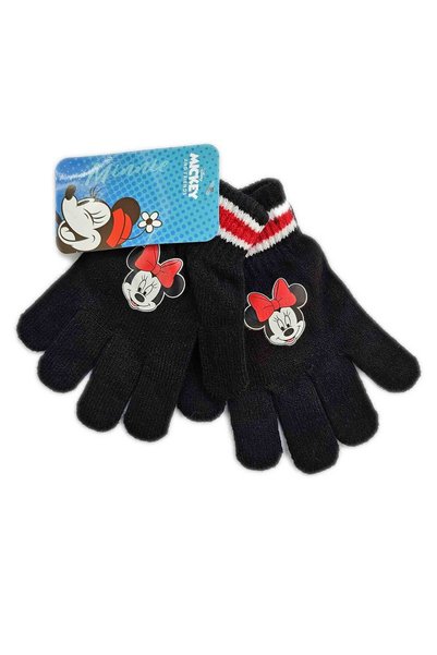 Disney Minnie Mănuși negre, fete