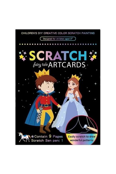 Other Set 9 planse razuibile Scratch ArtCards Bambinice BN047, Povesti