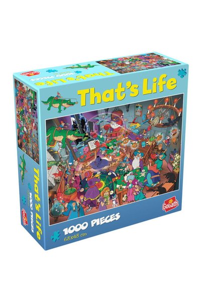 Goliath Search and Find Puzzle - At the School of Magic and Witchcraft, 1000 ...