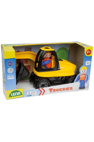 LENA Excavator Truckies cu o Figurina