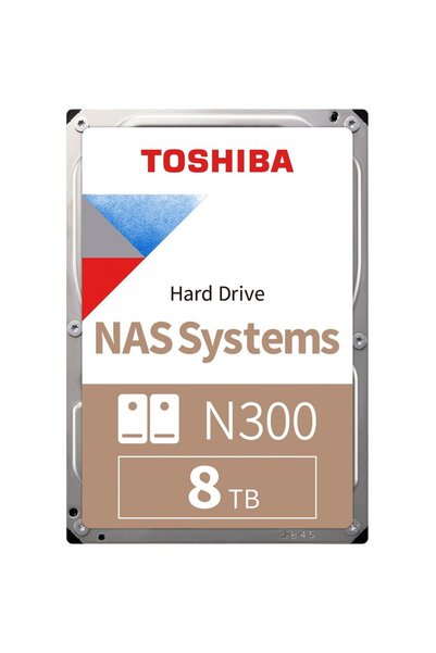 Toshiba Hard disk N300, 8 TB, SATA 6 Gb/s, 3,5 inch, 512MB, 7200RPM