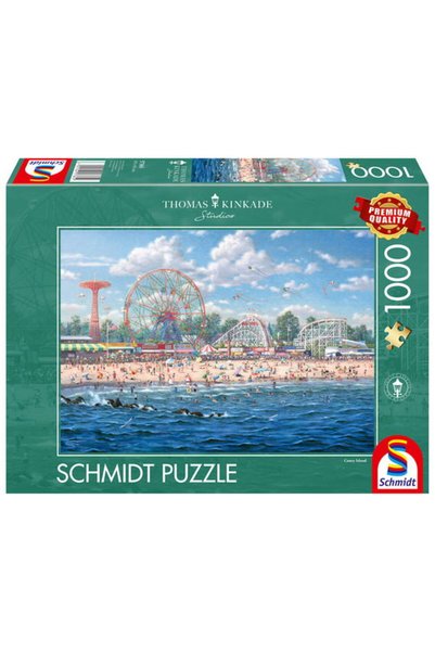 Schmidt Puzzle: Thomas Kinkade - Coney Island, 1000 pieces