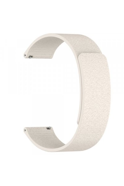 Techsuit Curea W074 pentru Samsung Galaxy Watch Series, 20mm, Bej
