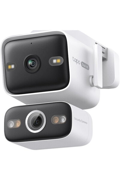 TP-LINK Cameră de supraveghere wireless de exterior Tapo C575D Dual cu Pan/Ti...