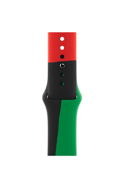 Apple Curea pentru Watch 40mm, Sport Band, Black Unity, M/L