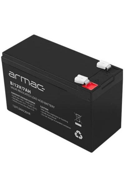 Other Μπαταρία UPS, Armac, ABS, 12V, 7Ah, VRLA, 151 x 65 x 94 mm, 2 kg, Μαύρο