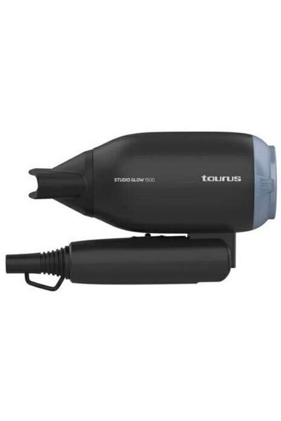 Taurus Uscator de par pliabil pentru calatorie Studio Glow 1500 , 1400 W, 2 v...
