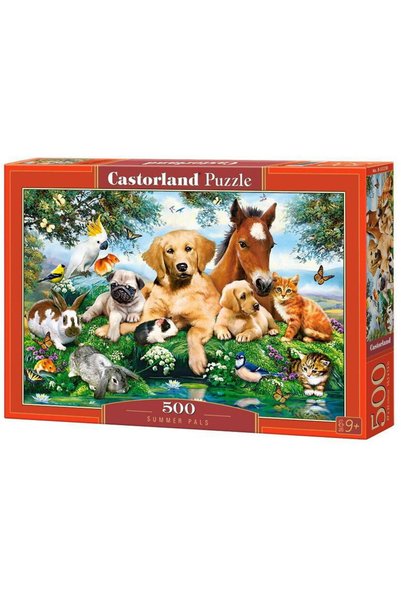 Castor Puzzle Castorland, Prieteni de Vara, 500 piese