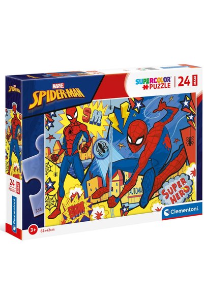 CLEMENTONI Maxi Puzzle - Spider-Man, 24 pieces