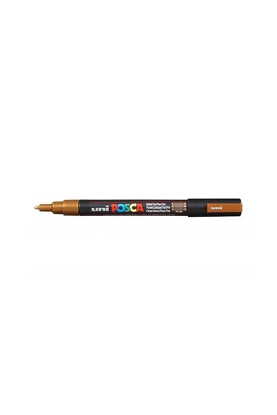 Uni Posca Πόσκα Φάιν PC-3M Μπρονζέ 1.3mm Μαρκαδόρος Uni-Ball