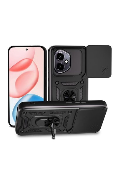 OEM Husă de telefon, compatibilă cu Honor 400 5G, cu capac glisant pentru len...