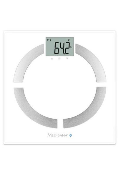 medisana Body scale 40444 BS 444, 8 users, IOS/Android connection, White