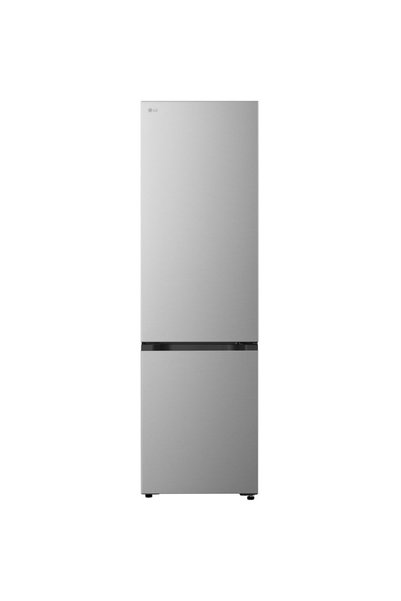 LG Combina frigorifica GBBSJ20EPY, 375L, Clasa E, H 200 cm, Argintiu