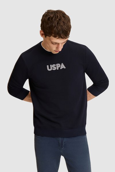 U.S. Polo Assn. سويت شيرت رجالي باللون الأزرق الداكن 50329407-VR033