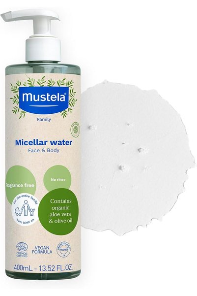Mustela ماء ميسيلار عضوي 400 مل