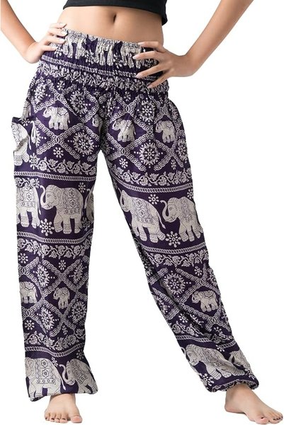 GENERAL B BANGKOK PANTS Harem Pants Women Boho Clothes with Pockets