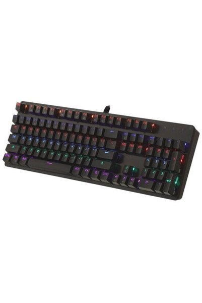 ART KLART AK-51 gaming keyboard, wired, RGB lighting, mechanical, US layout, ...