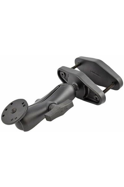 ram mounts RAM® 4" Square Post Clamp Mount with Round AMPS Plate - Size C