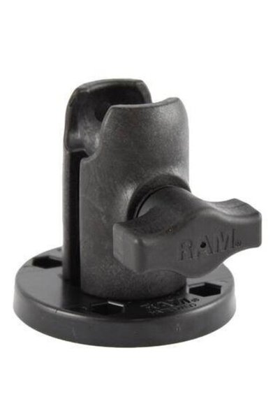 ram mounts RAM® Single-socket arm with swivel round plate