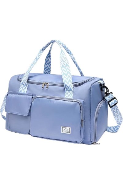 GENERAL Women's Small Sports Duffel Bag Carry On Luggage Weekender Bag with S...