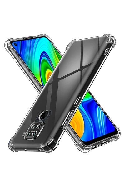 COMANDO Silicone case for Xiaomi Redmi Note 9 / Redmi 10X 4G, Slim Anti-Shock...