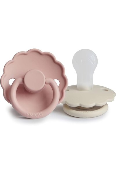 Tenuta Friggiali FRIGG Daisy Silicone Pacifier Pack of 2 | Silicone Soother D...