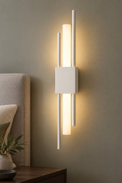 Browia Lighting VEKOR Şarjlı Pilli Gün Işığı LED Duvar Apliği