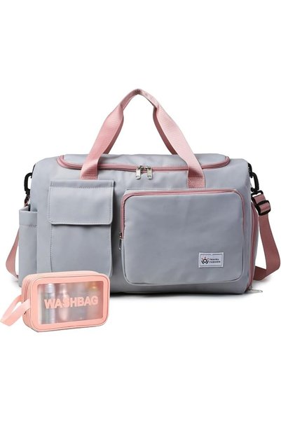 GENERAL Women's Small Sports Duffel Bag Carry On Luggage Weekender Bag with S...