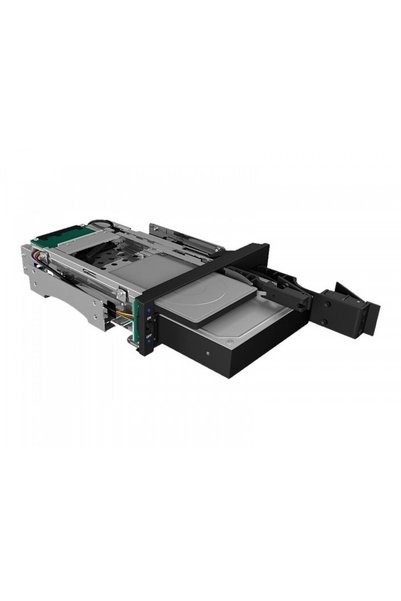 Other Rack mobil, Raidsonic, Pentru HDD SATA/SAS de 3,5" si 2,5", Negru