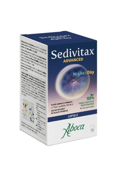 ABOCA Sedivitax Advanced Night & Day - Aboca, 30 capsule