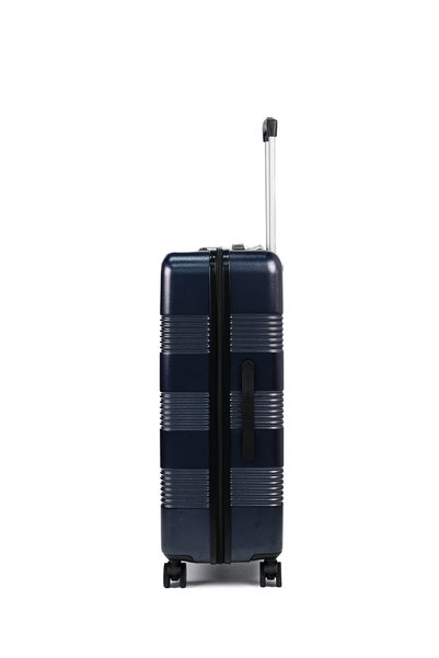 VORTA 3-Piece Luggage Set -20"/24"/28" ABS Material | Lightweight | Combination Lock | 360° 4Wheels, V-0601-Dark blue
