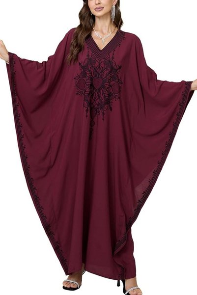 YouKD Women's Boho Long Kimono Dress Large Size Cardigan Beach Swimsuit Cover...